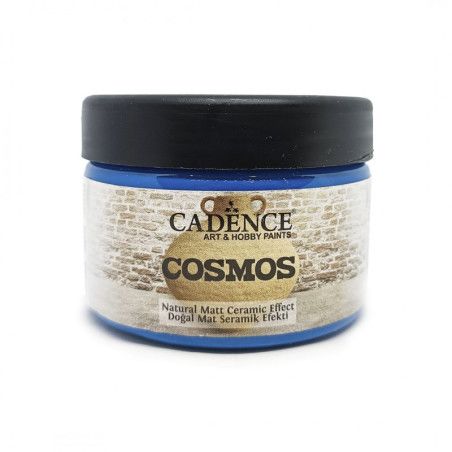 COSMOS MATT CERAMIC EFFECT Royal Blue, Azul. 150ml. CS06. Cadence. Los mejores productos en L'aura Bella tu tienda online