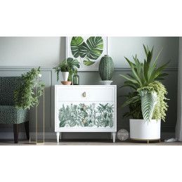 REDESIGN MIDDY DECOR TRANSFERS® Green Foliage 665951. Los mejores productos en L'aura Bella tu tienda online