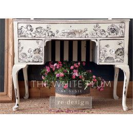 Linear Floral. Sello acrilico DÉCOR STAMPS®. REDESIGN 649159. Los mejores productos en L'aura Bella tu tienda online