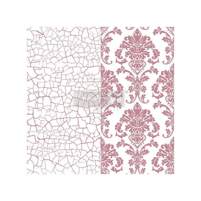 Imperial Carckle. Sello acrilico DÉCOR STAMPS®. REDESIGN 650094. Los mejores productos en L'aura Bella tu tienda online