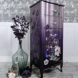 Mistyc Rose. Sello acrilico DÉCOR STAMPS®. REDESIGN 649418. Los mejores productos en L'aura Bella tu tienda online