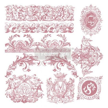 Chateau de Saverne. Sello acrilico DÉCOR STAMPS®. REDESIGN 650100. Los mejores productos en L'aura Bella tu tienda online