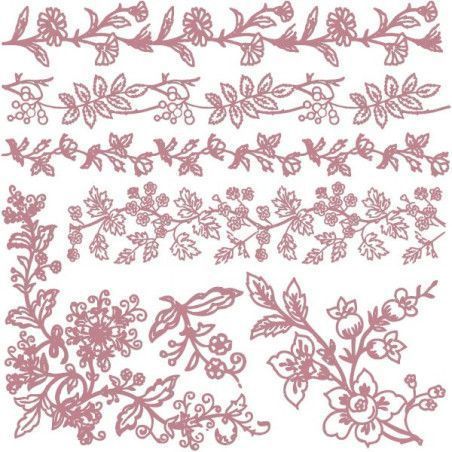 Bold Branches. Sello acrílico DÉCOR STAMPS®. REDESIGN 654184. Los mejores productos en L'aura Bella tu tienda online