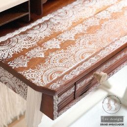 Bohemian Florals. Sello acrílico DÉCOR STAMPS®. REDESIGN 652647. Los mejores productos en L'aura Bella tu tienda online