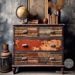 Bibliophile Decoupage Tissue Paper Redesign 665357. Los mejores productos en L'aura Bella tu tienda online