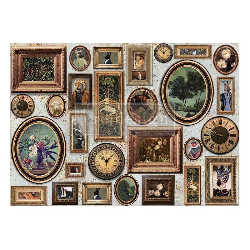 Fancy Friends. A1 Decoupage Fiber Paper Redesign 665401. Los mejores productos en L'aura Bella tu tienda online