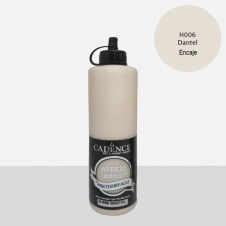 Pintura multisuperficie Hybrid Dantel, Encaje,  H006. 500ml Cadence. Los mejores productos en L'aura Bella, tu tienda online.