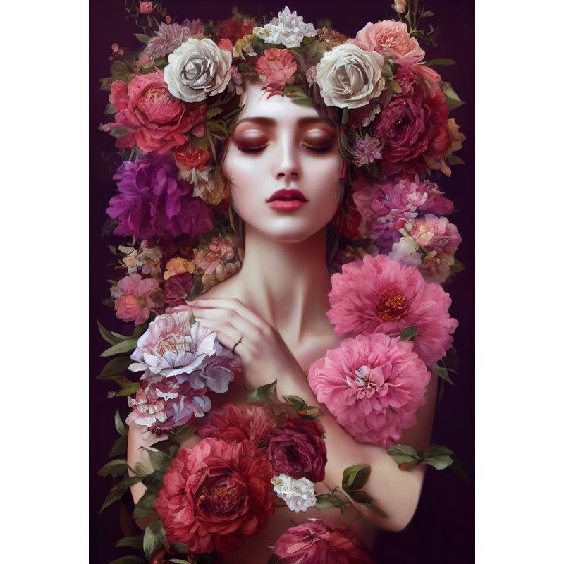 Baroque Flowers. Papel Decoupage Mint by Michelle. A3. Los mejores productos en L'aura Bella, tu tienda online