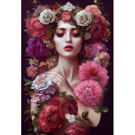 Baroque Flowers. Papel Decoupage Mint by Michelle. A3. Los mejores productos en L'aura Bella, tu tienda online