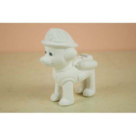 Marshall, perro patrulla canica. Figura de escayola para pintar. Los meores productos en L'aura Bella tu tienda online