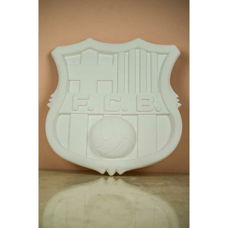 Escudo del F.C. Barcelona. Figura de escayola para pintar. Los mejores productos en L'aura Bella tu tienda online