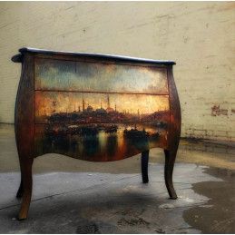 Istanbul, Estambul. Papel Decoupage Mint by Michelle. A1. Los mejores productos en L'aura Bella, tu tienda online