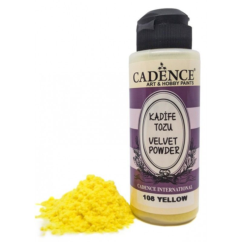 Velvet Powder Amarillo mate. Cadence. Los mejores productos en L'aura Bella tu tienda online