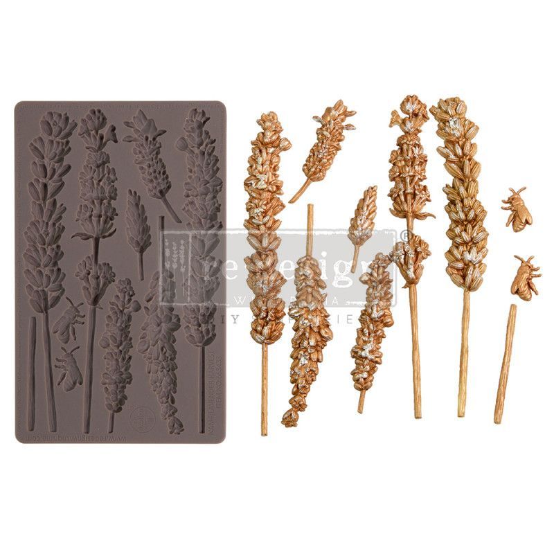 Molde Lavender Harvest. 663438 REDESIGN DECOR MOULDS®. Los mejores productos en L'aura Bella tu tienda online