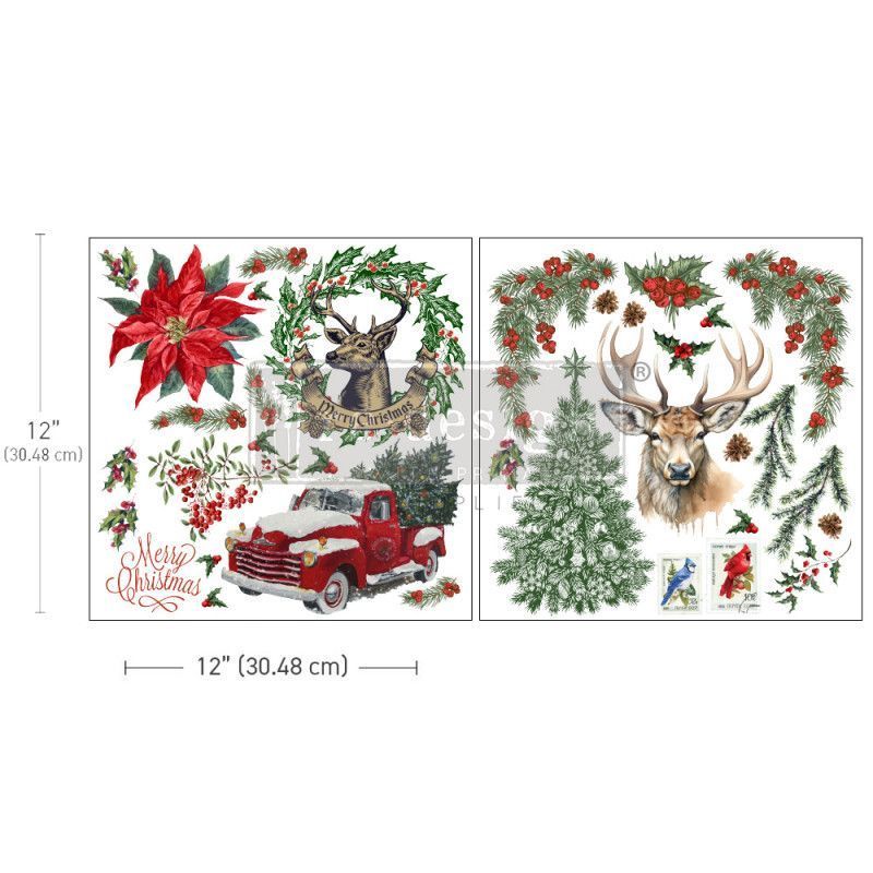 REDESIGN MAXI TRANSFERS® Christmas Memories 667108. Los mejores productos en L'aura Bella tu tienda online