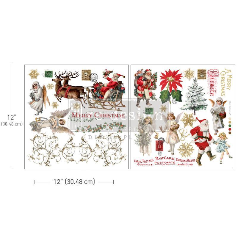 REDESIGN MAXI TRANSFERS® Holiday Traditions 667115. Los mejores productos en L'aura Bella tu tienda online