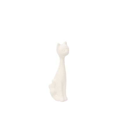 Gato sentado. Figura de escayola para pintar. Los mejores productos en L'aura Bella tu tienda online