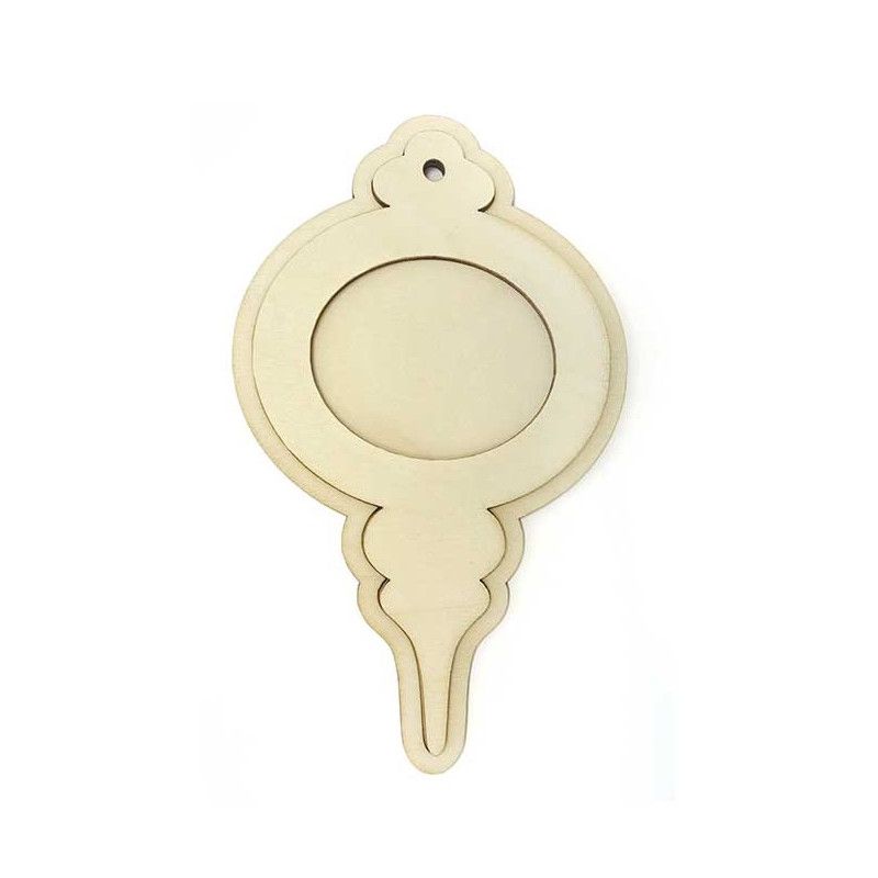 Bola Turca de Navidad ovalada. Dayka Trade. dayka-1209 Los mejores productos en L'aura Bella tu tienda online.