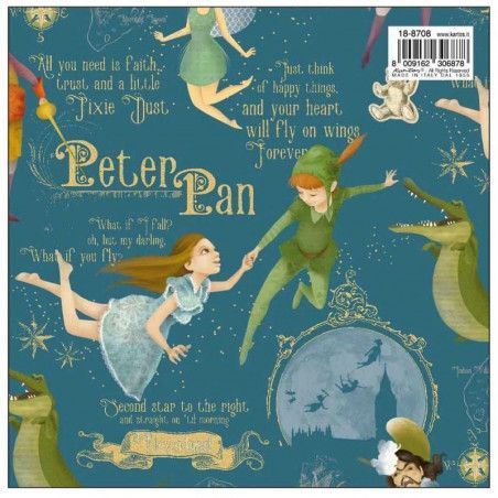 Peter Pan. 188708. Papel encuadernación. Kartos. Los mejores productos en L'aura Bella tu tienda online