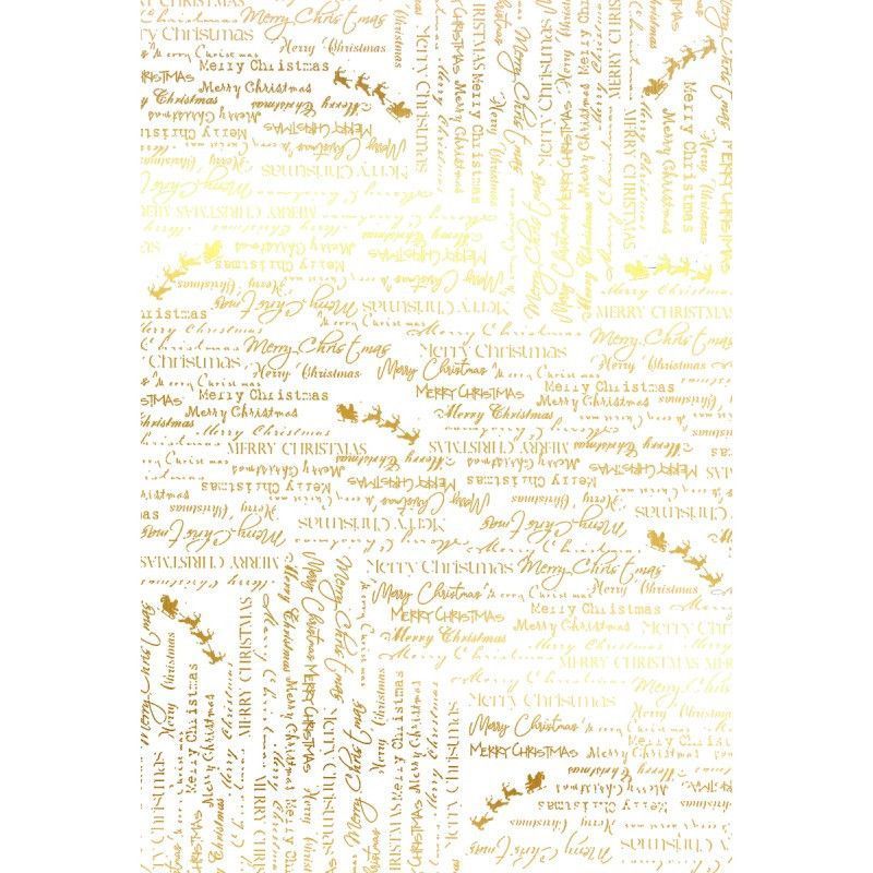 Merry Christmas, Navidad. Lámina Folex Oro. FSE040O. Los mejores productos en L'aura Bella, tu tienda online