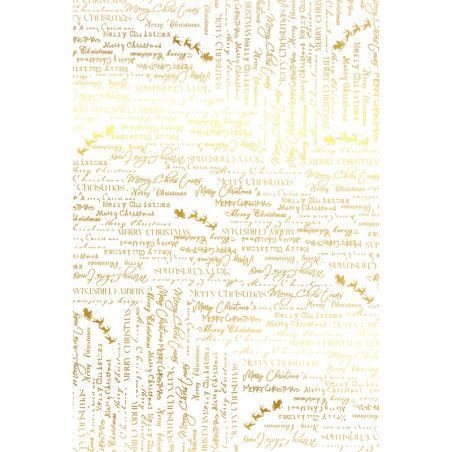 Merry Christmas, Navidad. Lámina Folex Oro. FSE040O. Los mejores productos en L'aura Bella, tu tienda online