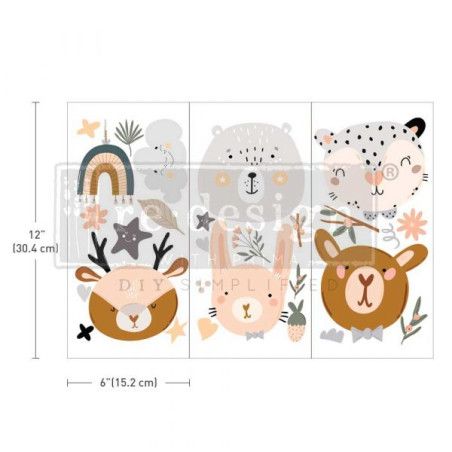 REDESIGN DECOR TRANSFERS® Boho Critter 655990. Los mejores productos de Redesign en L'aura Bella tu tienda online