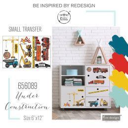 REDESIGN DECOR TRANSFERS® Under Construction 656089. Los mejores productos de Redesign en L'aura Bella tu tienda online