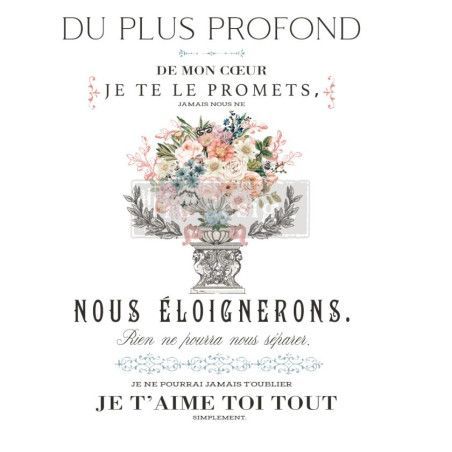 REDESIGN DECOR TRANSFERS® Royal Bouquet, 649944. Los mejores productos en L'aura Bella tu tienda online