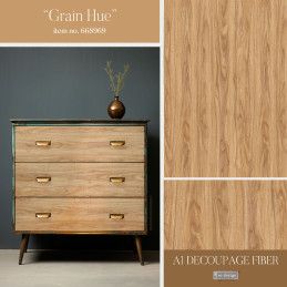 Grain Hue. A1 Decoupage Fiber Paper Redesign 668976. Los mejores productos en L'aura Bella tu tienda online
