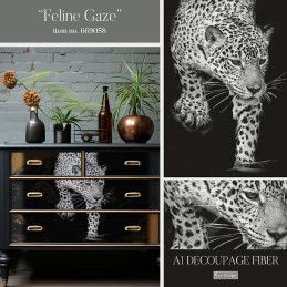 Feline Glaze. A1 Decoupage Fiber Paper Redesign 669058. Los mejores productos en L'aura Bella tu tienda online