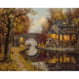 Kit Pintar por números Retiro y tranquilidad. FA10068. Los mejores productos en L'aura Bella tu tienda online