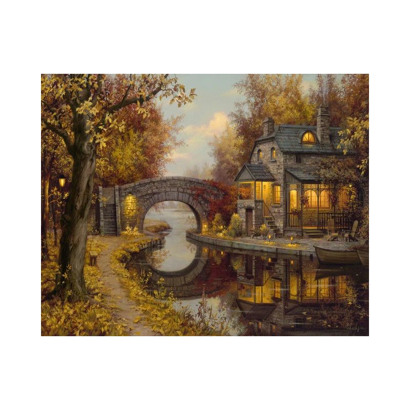 Kit Pintar por números Retiro y tranquilidad. FA10068. Los mejores productos en L'aura Bella tu tienda online