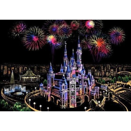 Kit Arte para Rascar: Castillo de los Sueños. SP1001. Los mejores productos en L'aura Bella, tu tienda online.