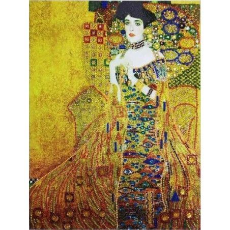 Kit Diamond Painting, Madame Bauer, Klimt. DP-1219. Los mejores productos en L'aura Bella tu tienda online