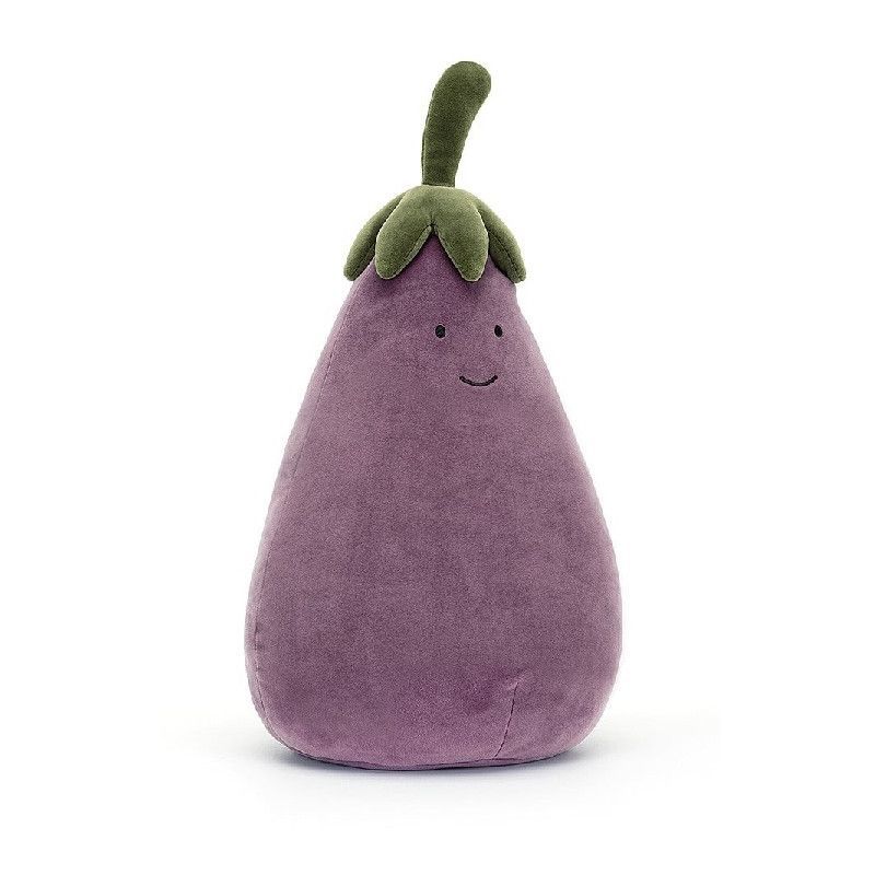 Vivacious Vegetable Aubergine, Berenjena. Peluche Jellycat VV2A. Los mejores productos en L'aura Bella tu tienda online