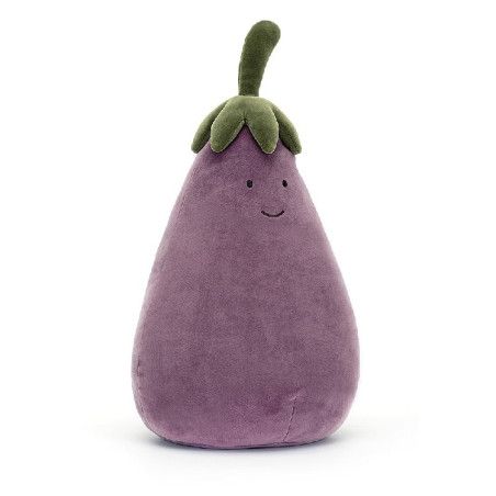Vivacious Vegetable Aubergine, Berenjena. Peluche Jellycat VV2A. Los mejores productos en L'aura Bella tu tienda online