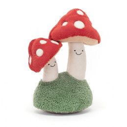 Amuseable Pair of Toadstools, Setas. A6PTS. Peluche Jellycat. Los mejores productos en L'aura Bella tu tienda online