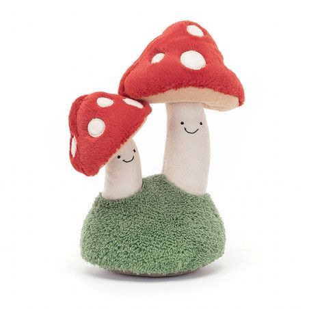 Amuseable Pair of Toadstools, Setas. A6PTS. Peluche Jellycat. Los mejores productos en L'aura Bella tu tienda online