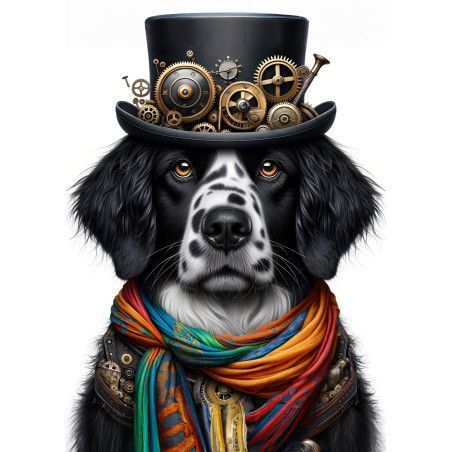 Diego Dog Papel Decoupage Mint by Michelle. A1. Los mejores productos en L'aura Bella, tu tienda online