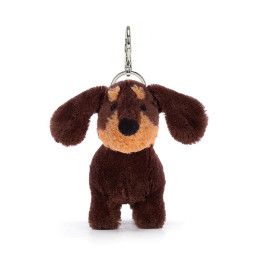 Otto Perro Salchicha Bag Charm. Peluche Jellycat OT4BCSDN. Los mejores productos en L'aura Bella tu tienda on line