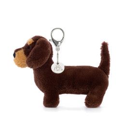Otto Perro Salchicha Bag Charm. Peluche Jellycat OT4BCSDN. Los mejores productos en L'aura Bella tu tienda on line
