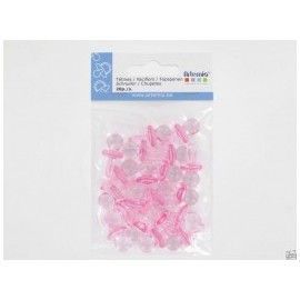 Pack de 5 chupetes de color...