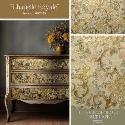 Chapelle Royale Decoupage Tissue Paper Redesign 667078. Los mejores productos en L'aura Bella tu tienda online