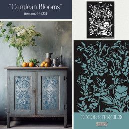 Cerulean Blooms Stencils Redesign. 669331. Los mejores productos en L'aura Bella tu tienda online
