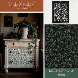 Little Meadow Stencils Redesign. 666842. Los mejores productos en L'aura Bella tu tienda online