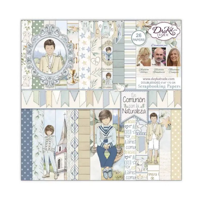 Colección Scrap En Comunión con la Naturaleza. SCP1053. Dayka Trade. Los mejores productos en L'aura Bella tu tienda online