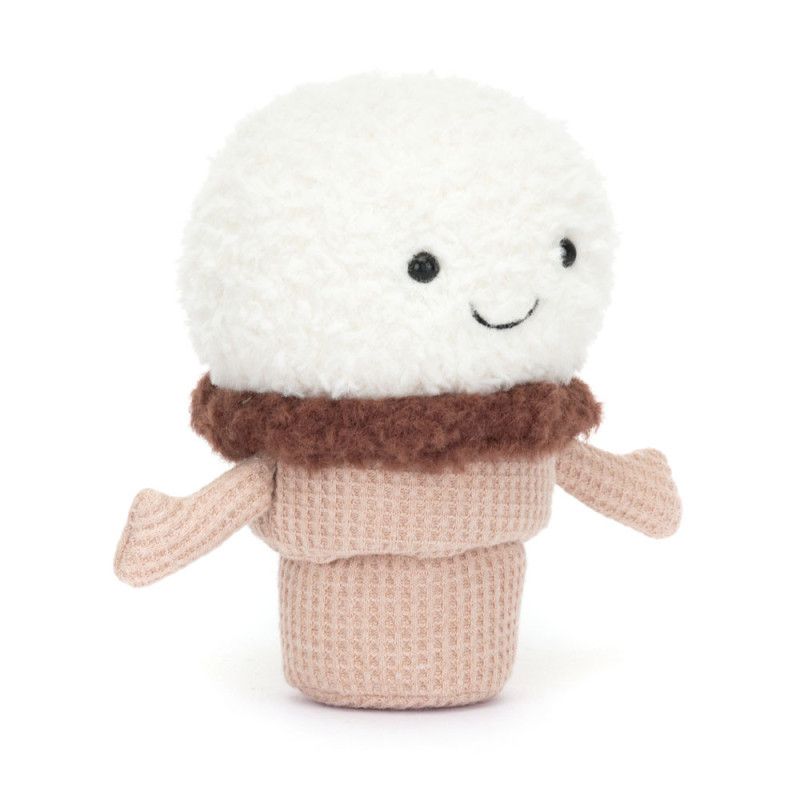 Amuseable Ice Cream Cone, A6ICE. Peluche Jellycat. Los mejores productos en L'aura Bella tu tienda online