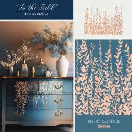 REDESIGN DECOR TRANSFERS® In the Field, Rose Gold Foil by KACHA 669744. Los mejores productos  en L'aura Bella tu tienda online