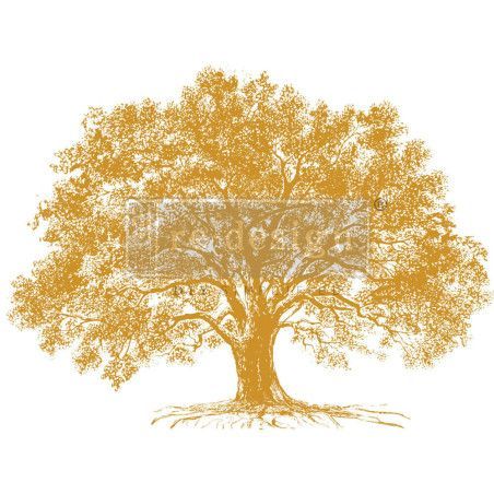 REDESIGN DECOR TRANSFERS® Growth, árbol. Gold Foil by KACHA 669768. Los mejores productos  en L'aura Bella tu tienda online