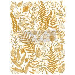 REDESIGN DECOR TRANSFERS® Foliage Finesse. Gold Foil by KACHA 669775. Los mejores productos  en L'aura Bella tu tienda online